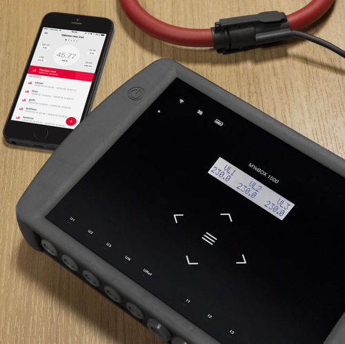 Analyseur pour réseau électrique - MYeBOX - CIRCUTOR - de puissance / portable