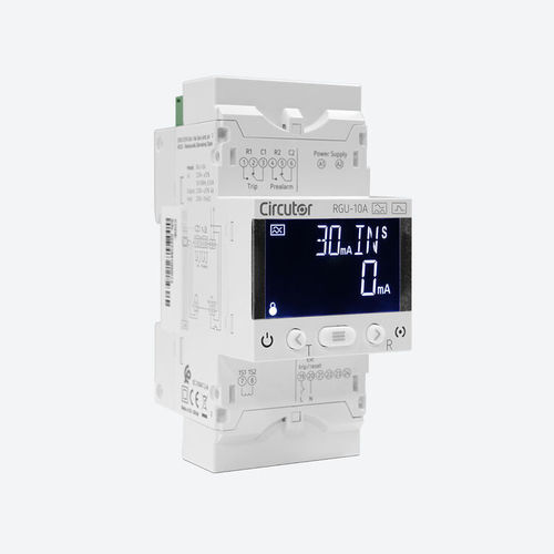 Relais de protection de courant - RGU-10A - CIRCUTOR - pour transformateur / sur rail DIN / IEC