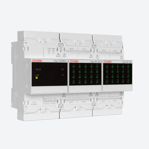 Module d'entrée numérique - TCPRS1/2xM-20I - CIRCUTOR - Ethernet / CAN / non spécifié