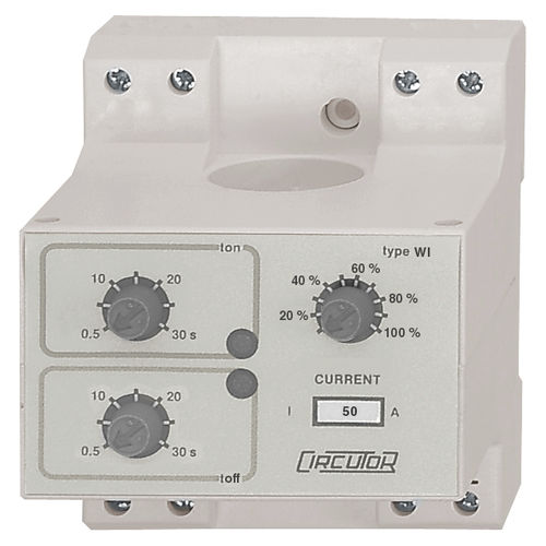 Relais de contrôle de courant - WI series - CIRCUTOR - pour moteur électrique / pour pompe / sur rail DIN