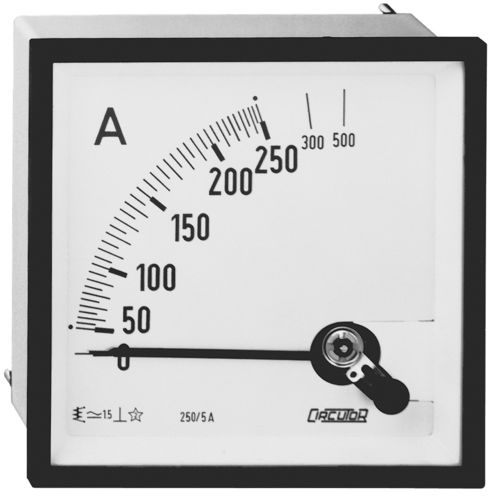 Ampèremètre AC - EC-A series - CIRCUTOR - analogique / monté en panneau