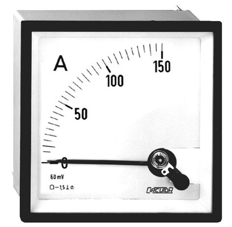 Ampèremètre analogique - BM A series  - CIRCUTOR - DC / sur rail DIN
