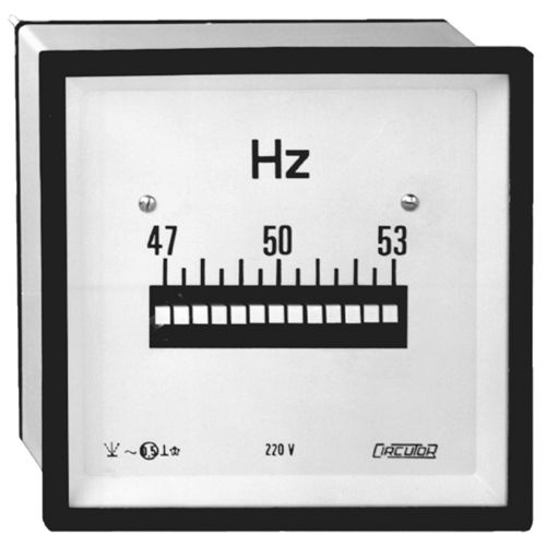 Fréquencemètre analogique - HLC series - CIRCUTOR