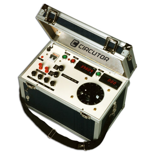 Appareil de test de courant - CR series  - CIRCUTOR - automatique / pour relais / numérique