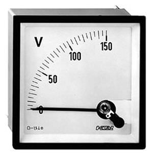Voltmètre analogique - BC-V series - CIRCUTOR - monté sur panneau / DC