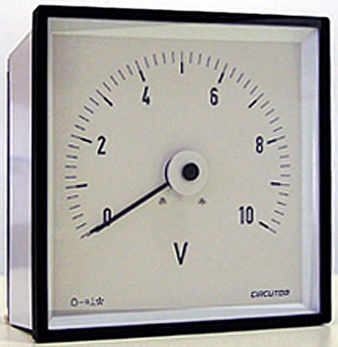 Indicateur de tension continue - ZC series - CIRCUTOR - de courant continu / analogique / pour montage sur panneau