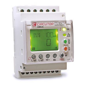 Relais de protection de fuite à la terre - CBS4 series   - CIRCUTOR - sur rail DIN / numérique / programmable