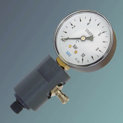 Adaptateur fileté - Hidracar, S.A. - pour calibre / en acier inox / en plastique