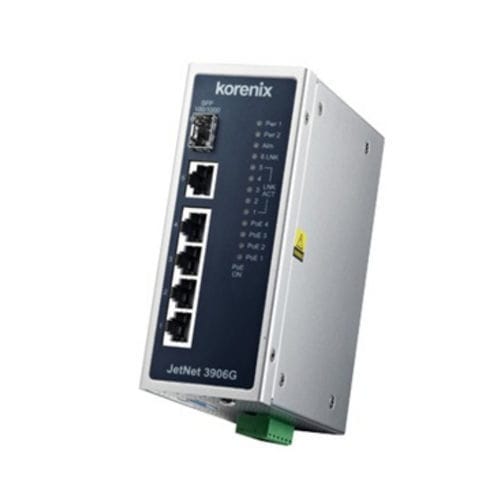 Commutateur Ethernet non administrable - JetNet 3906G  - Beijer Electronics - 6 ports / gigabit / sur rail DIN