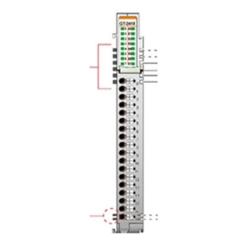 Module de sortie numérique - GT-2418 - Beijer Electronics - à 8 sorties numériques / module de transition / de courant