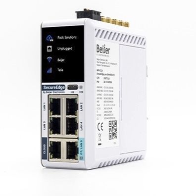 Plateforme de sécurité réseau intégrable - SecureEdge pro Eth+WiFi - Beijer Electronics - sur rail DIN / pare-feu / GbE