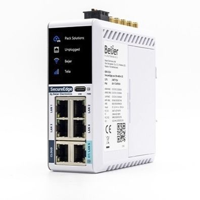 Plateforme de sécurité réseau encastrable - SecureEdge pro Eth+WiFi+LTE - Beijer Electronics - sur rail DIN / intégrable / pare-feu