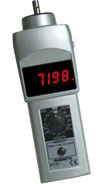 Tachymètre à contact - DT-107A - SEALS USA - portatif / avec afficheur LED / à 5 chiffres