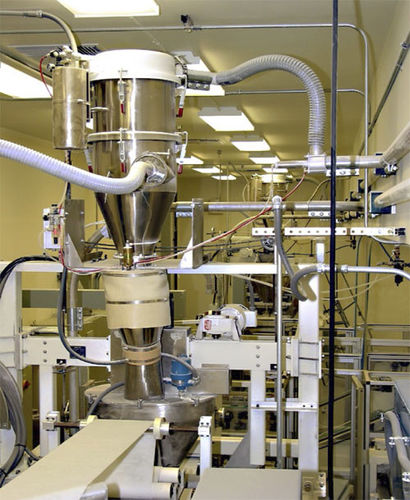 Système de transport pneumatique par aspiration - VAC-U-MAX - pour denrées alimentaires / pour produits en vrac / en acier inoxydable