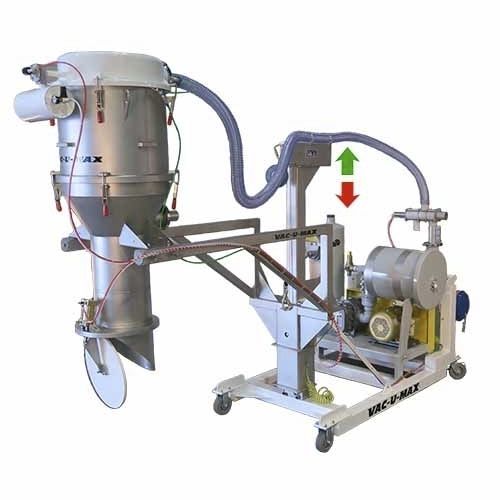 Système de transport pneumatique mobile - VAC-U-MAX - en acier inoxydable