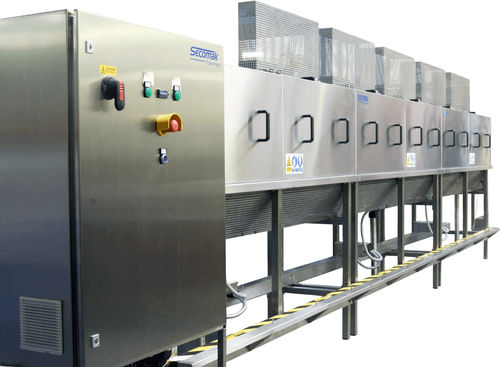 Unité de chauffage industrielle - SECOMAK - pour produits alimentaires