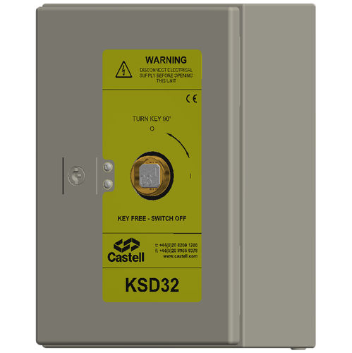 Interrupteur-sectionneur rotatif - KSD - CASTELL SAFETY INTERNATIONAL - multipolaire / sans fusible / industriel