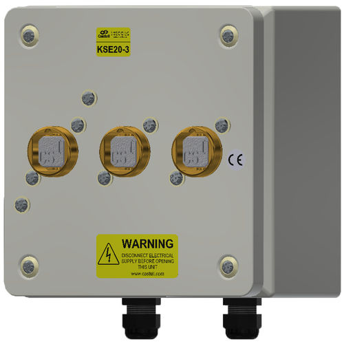 Commutateur électrique à clé - KSE - CASTELL SAFETY INTERNATIONAL - multipolaire / IP65 / monté sur panneau
