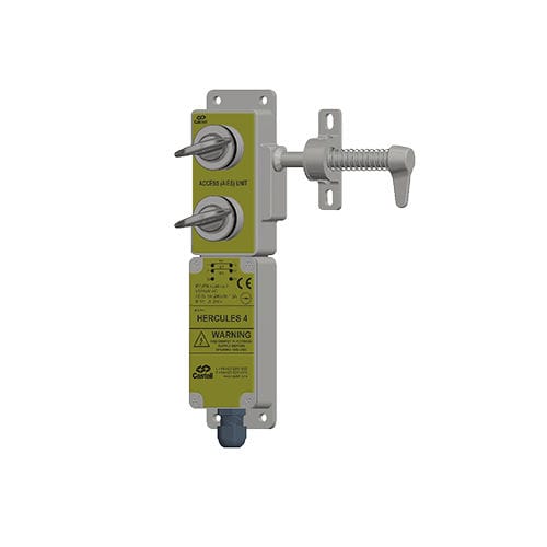 Serrure de sécurité - AIES - CASTELL SAFETY INTERNATIONAL - à clé / pour porte coulissante / pour porte à battant