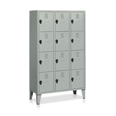 Armoire de stockage - E393 series - Tecnotelai - sur pieds / en tôle d'acier / de peinture en poudre
