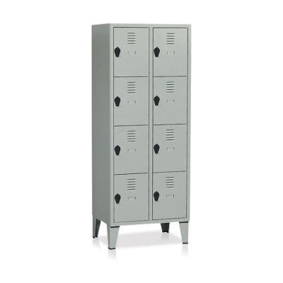 Armoire de stockage - E391 series - Tecnotelai - sur pieds / à 8 tiroirs / en tôle d'acier
