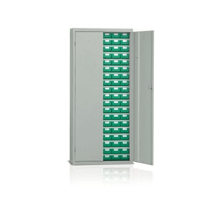Armoire de stockage - E222 - Tecnotelai - au sol / en tôle d'acier / en plastique