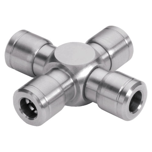 Raccord en croix - 979-0400 - EISELE GmbH - pour produits chimiques / pneumatique / push-in