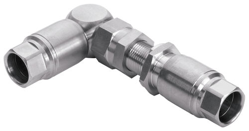 Raccord d'angle - 1614  - EISELE GmbH - pour produits chimiques / pneumatique / à visser