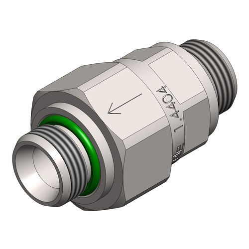 Clapet anti-retour à soupape - 3147  - EISELE GmbH - mâle / à visser