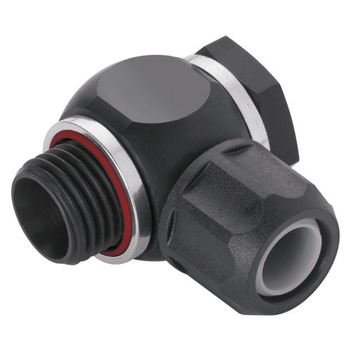Raccord pneumatique - 534-xxxxK  - EISELE GmbH - à visser / en T / en aluminium anodisé