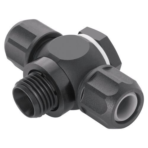 Raccord pneumatique - 538  - EISELE GmbH - à visser / en T / pivotant