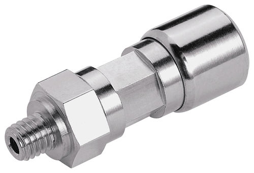 Raccord à visser - 729  - EISELE GmbH - en laiton nickelé / mâle