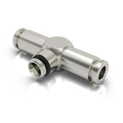 Raccord pneumatique - 858-0266X - EISELE GmbH - à visser / en T / G