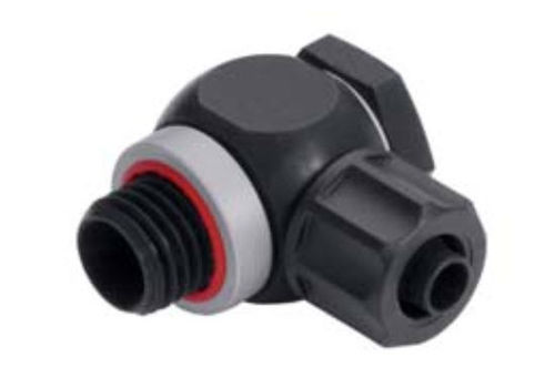Raccord pneumatique - 35  - EISELE GmbH - à visser / coudé / pivotant