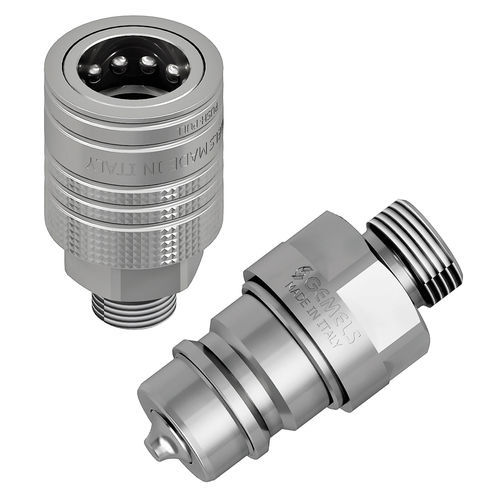 Raccord hydraulique - PUSH PULL - Gemels S.p.A. - rapide / ISO / en acier au carbone