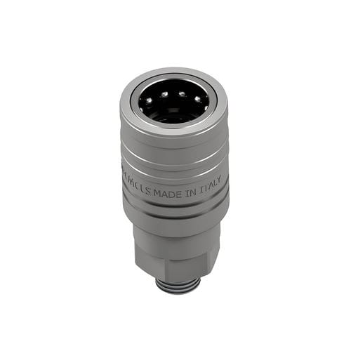 Raccord hydraulique - PUSH PULL NV - Gemels S.p.A. - rapide / ISO / en acier au carbone