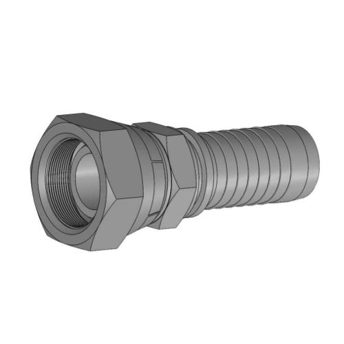 Raccord hydraulique - 24400 series - Dicsa - à visser / BSP / en acier doux