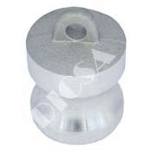 Bouchon rond - ALDP series - Dicsa - mâle / en aluminium