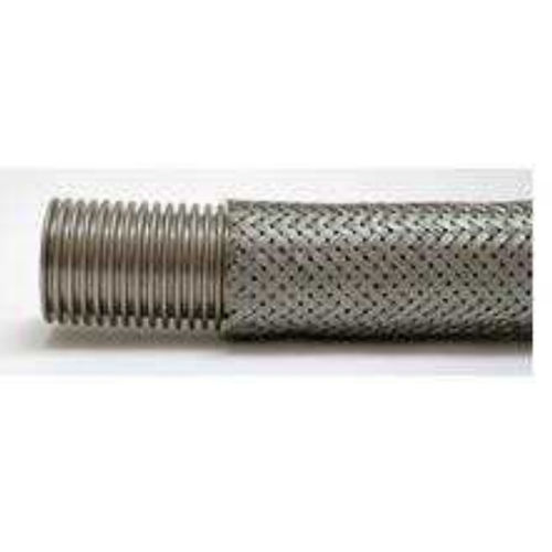 Tuyau flexible pour air comprimé - M93161 series - Dicsa - en acier inoxydable / haute température / annelé