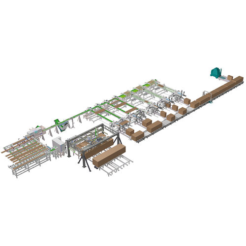 Système de découpe à coupe transversale - PAUL Maschinenfabrik GmbH - à lame / pour bois / pour applications industrielles