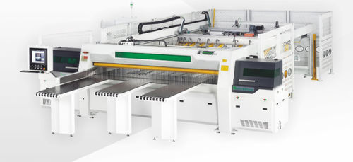Machine à scier à panneaux - NPL330HG - Nanxing Machinery - horizontale / automatique / hydraulique