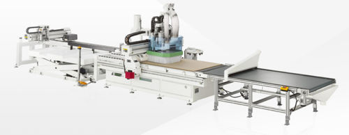 Machine de découpe de panneaux - NCG2812L - Nanxing Machinery - CNC / d'étiquetage / d'alésage