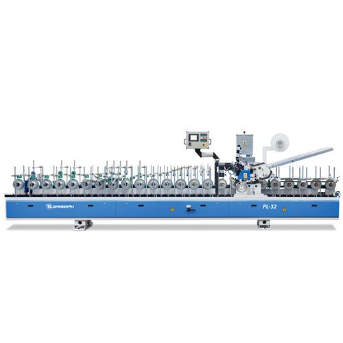 Machine d'enrobage de placage de profilés en bois - PL-32 - BARBERAN