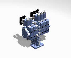 Vanne électrohydraulique - VF1200e - Husco International - de contrôle de débit / pour l'eau