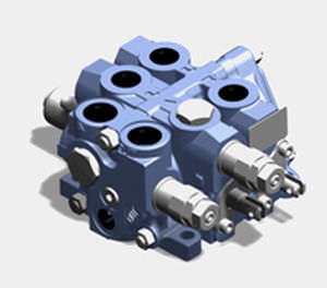 Distributeur hydraulique à tiroir - 5000 series - Husco International - à commande assistée