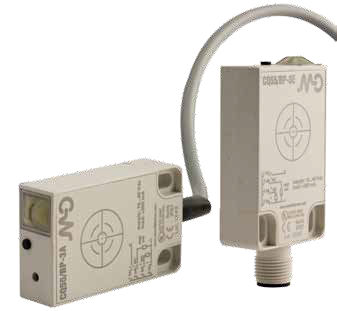 Capteur de proximité capacitif - CQ55 series - Micro Detectors - rectangulaire / analogique / IP67