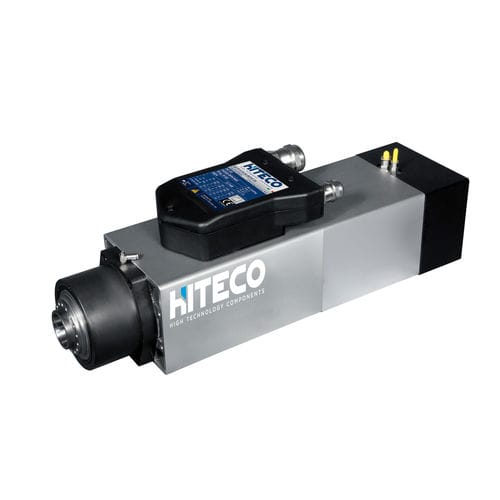 Électrobroche avec changeur automatique d'outils - QD-1F 4/12 24 I30 series - Hiteco - de refroidissement / d'usinage / de connexion