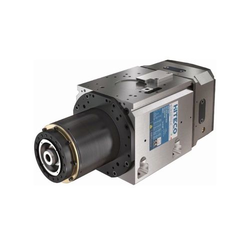 Électrobroche avec changeur automatique d'outils - HT series - Hiteco - d'usinage / de refroidissement / de forte puissance