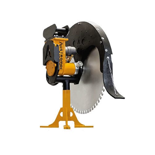 Scie circulaire - FLASHCUT 1000 RM - Austramac Earth - pour pierre et béton / hydraulique / à disque diamanté