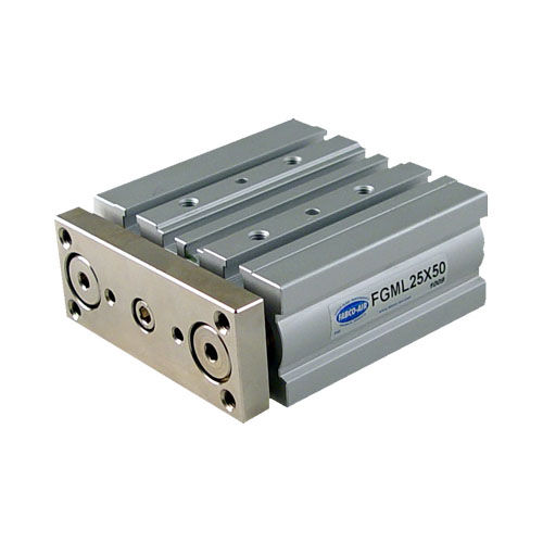 Vérin pneumatique - FGM  - FABCO-AIR - à piston magnétique / à tige de piston guidée / double effet